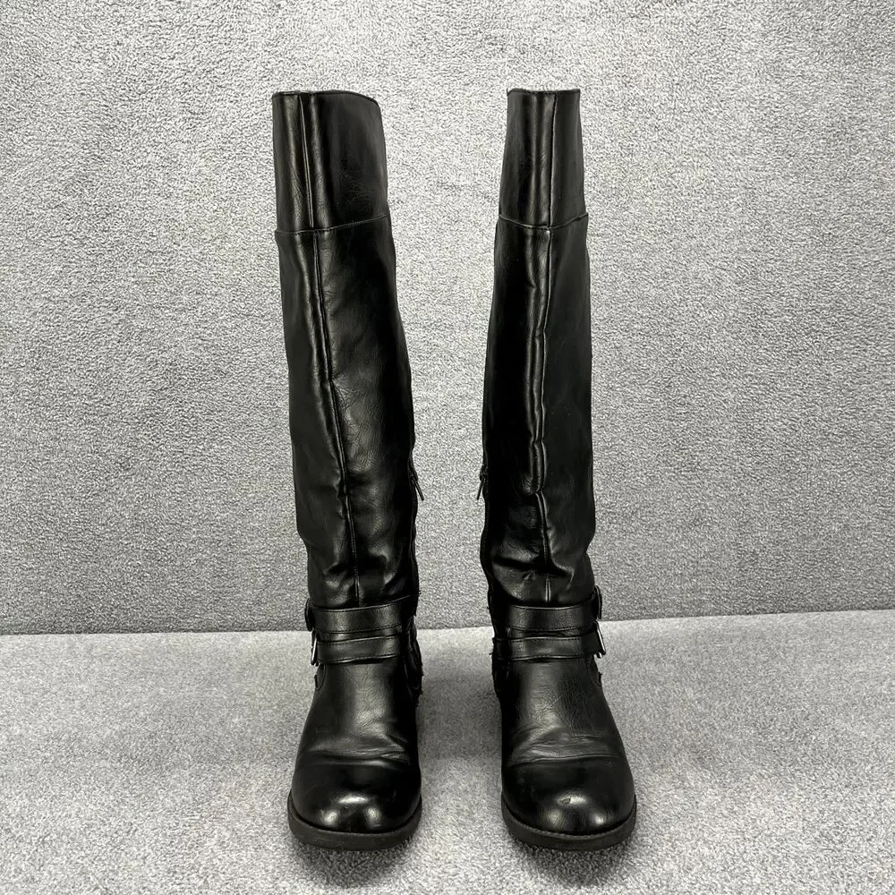Life Stride Boots‎ Womens 6 M Black Wide Calf Tall Delilah